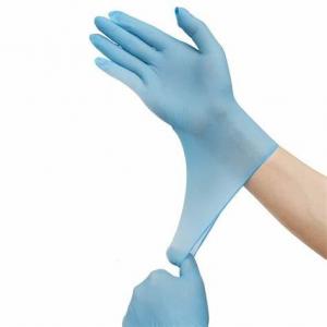 China Anti Slip Flexible Disposable Sterile Gloves  Powder Free Ambidextrous on sale