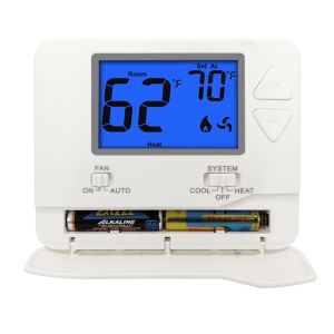Cheap No Programmable Large LCD Single Stage Air Conditoning HVAC Room Thermostat for sale