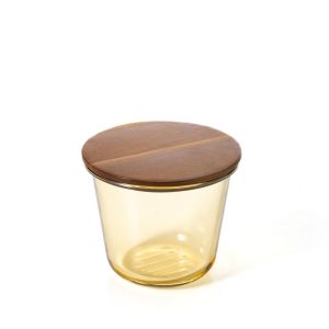 High Borosilicate Glass Food Container with Multiple Capacities and Temperature