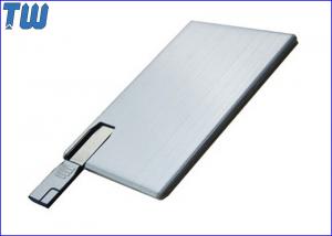 Slip Connector Metal Cool Credit Card USB Flash Drives High Printing Quality