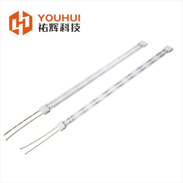 Short Wave Quartz Infrared Lamp with 1s Response Time 220V Voltage and 500mm