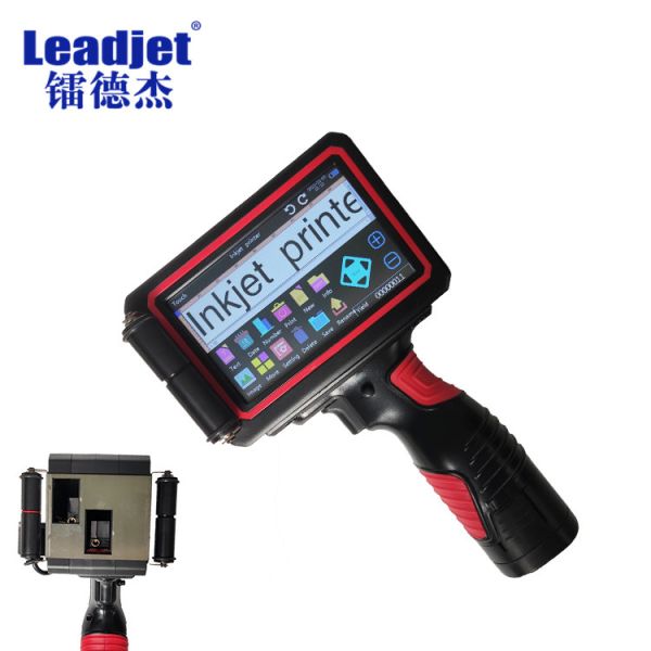 Fast Dry ink Handheld Ink jet Bar Code Printer with cheap price OEM / ODM