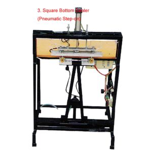 Cheap Industrial Peripheral Equipment Devices Manual Square Bag Bottom Sealer Standard Size for sale