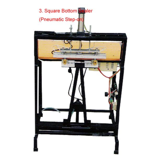 Industrial Peripheral Equipment Devices Manual Square Bag Bottom Sealer Standard