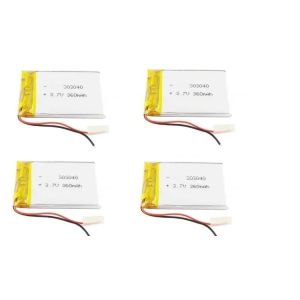 3.7v 300mah Lithium Polymer Battery Pack 303040 Lp303040