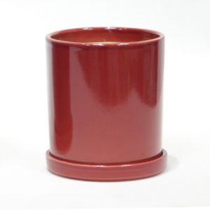 Customized Glossy Terracotta Ceramic Planters For Optimal Water Drainage
