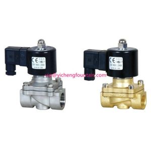 Two Ways Solenoid Valve Water Fountain Equipment Underwater Type AC24V SS And