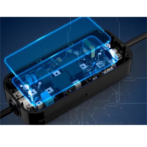 Efficient Portable Home Ev Charging Station 7.4KW HD-AMB106 With Up In Down Out