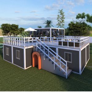 Luxury Prefabricated Detachable Container House Customized Prefab Houses Ready