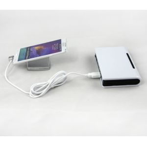 Hot sale rechargeable multiport 4 ports security alarm and charging display