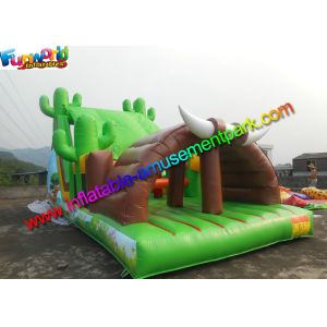 Outdoor inflatable assault course , backyard obstacle course inflatable