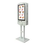 Double Sided Self-Service Payment Terminal Kiosk With QR Scanner POS Brackets