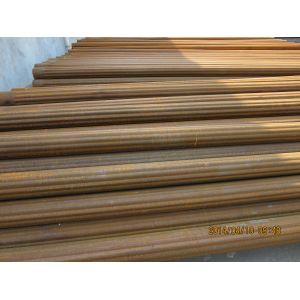 8M double arm twist decorative Q235 Octagonal RED and yellow 60W led module cob