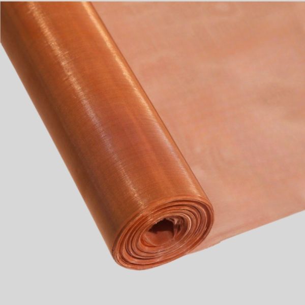 Quality 150 200 250 Mesh Copper Woven Wire Mesh , Plain Weave Wire Mesh 1m 1.5m 1.5m 2m wholesale