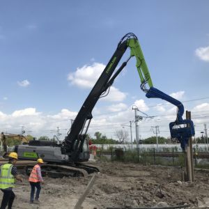 Vibratory Pile Driver for Zoomlion | 12m Capacity with High Power & Fast
