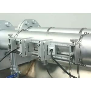 Portable 12m/s DN25 Clamp On Ultrasonic Flow Meter