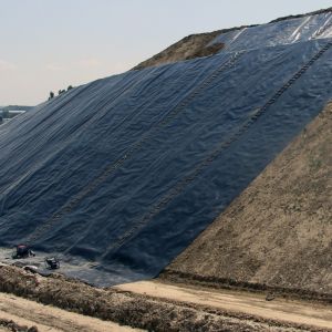 HDPE/LDPE Geomembrane 1.0mm/1.5mm/2.0mm For Waterproof / Fish Pond Liner /