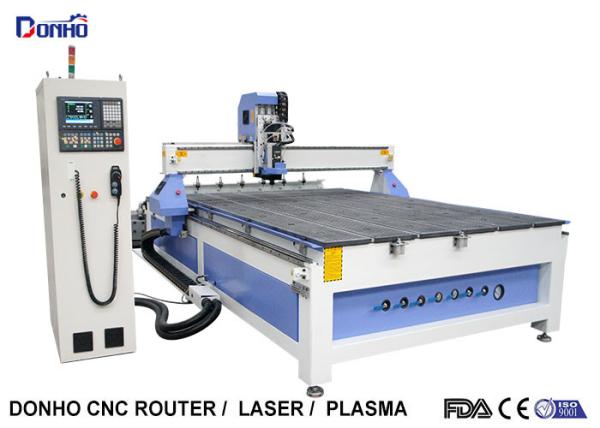 Quality 6 Zones Vacuum Table ATC CNC Router Machines With Linear Tools Holders On End Side wholesale