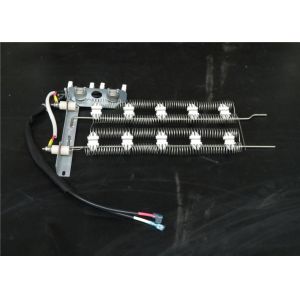 Electric Heating Element Wire Coil / Electric Fan Coil Heater SS Steel Metal