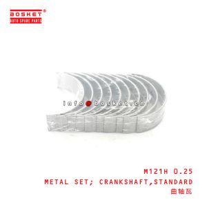 China M121H 0.25 Standard Crankshaft Metal Set Suitable for ISUZU 4D30 on sale