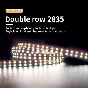 Flexible SMD 5050 LED Strip Light 120 Lamp For Stair / Window / Bathroom Mirror