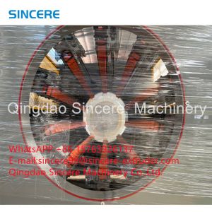 PE Thermal Insulation Wiring Flexible Pipe Making Machine Manufacturing