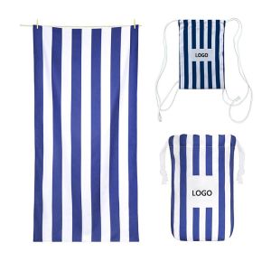 Custom Oversized Quick Dry Lightweight Extra Large Microfibre Custom Beach Towel