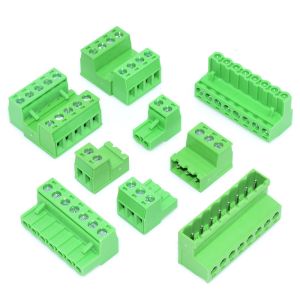 5.08mm Pitch PCB Pluggable Screw Terminal Blocks Docking Socket Plug 300V 15A