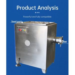 Stainless Steel 304 Heavy Duty Meat Grinder Machine High Capacity