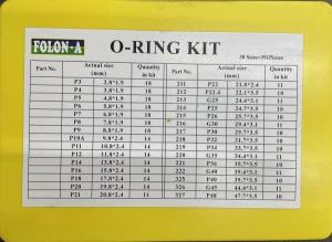 Cheap Rubber O Ring Kit In Various Sizes OR-15 Model Working Temperature From -30.C To 120.C for sale