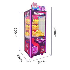 Children Toy Crane Machine Doll Claw Arcade Game with Coin Operated Function