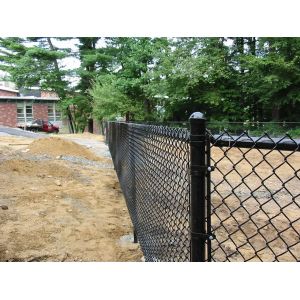Professional poly coated or Galvanized Chain Link Fence for sale