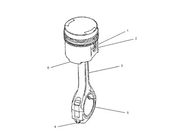 2W-1711 Engine 7C0563 Rod Assem. (Piston) Cylinder Liner 2W1711 Piston Gr Ring