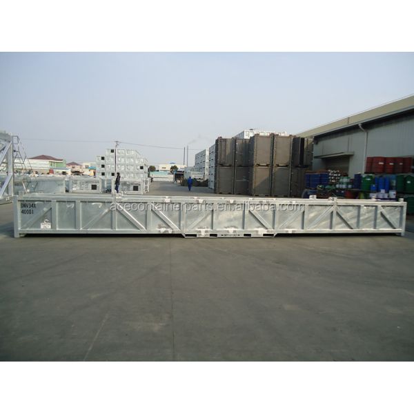 Maximum Payload 12000KGS 39ft to 76ft Galvanized LR Certified DNV 2.7-1 Standard Open Top DNV Offshore Cargo Basket