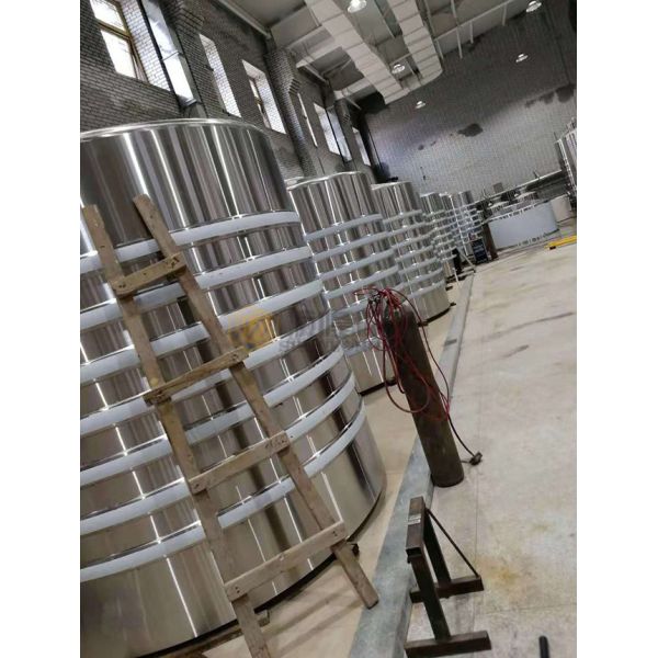 Quality Durable 3000l Brewery Fermentation Tanks Highly Automatic / Manual Operation wholesale