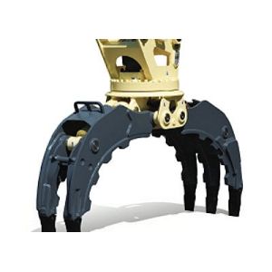 Cheap PC PC312 Excavator Rotating Grapple for Grabing Wood for sale