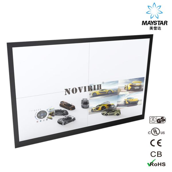 Quality Weather Resistance Transparent LCD Screen With Energy Saving LED Backlight wholesale