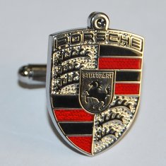 Cheap Lower quantity to make customized logo Pad Printing Custom Cufflinks for sale