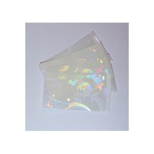 Custom Shapes ID Die Cut Transparent Hologram Stickers , Tamper Proof Hologram