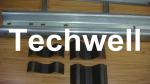 Automatic PLC Control Highway Guardrail Roll Forming Machine With 10-12 m/min