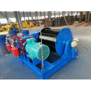 China 380v Steel 1T Wire Rope Electric Winch With Cable Pulling on sale