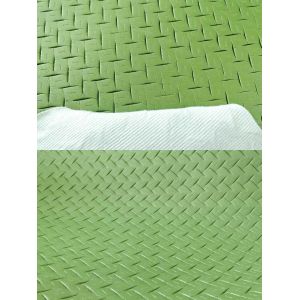 Drainage Holes 1.5m Width Shock Pad For Soccer Fields Underlay