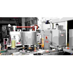 Cheap Irregular can seaming machine, Luncheon meat can seaming machine, Vacuum seamer with clincher for sale