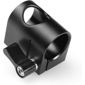 Alvin's Cables 19mm Single Rod Clamp Camera Rod Mount with 3/8-16 Thread for