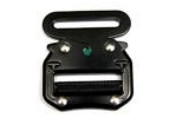 China Featured JS-4026 Steel Buckles Black Color quick release buckle for fall protection as well as bags and luggages on sale