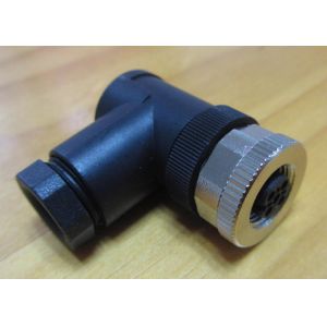 Custom Electronics Injection Molding For Assembled M8 M12 Female 90 Degree