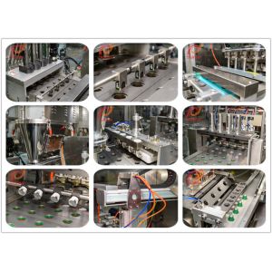 SUNYI 6000pcs/Hour Coffee Capsule Filling Sealing Machine