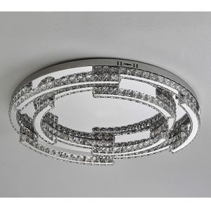 Luxury Crystal Ceiling Lamp Suitable for Living Room Bar Bedroom Ceiling Lamp(WH