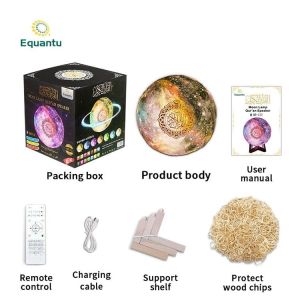 APP Control Starry Sky Moon Lamp Bluetooth Speaker