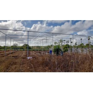 Temperature Controlled Light Dep Greenhouse with Plastic Film and Shade Net